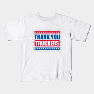 Thank You Truckers Kids T-Shirt